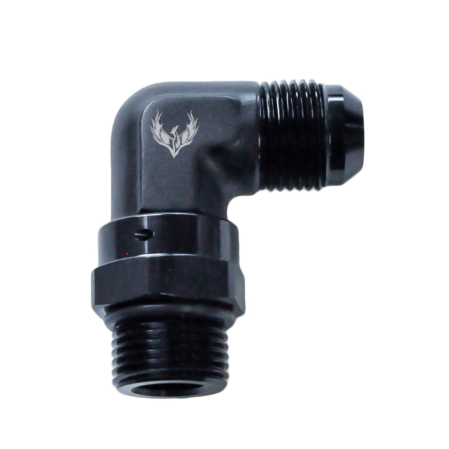 Phenix Industries Swivel AN Male to Male ORB 90° | -12 ORB | -12 AN