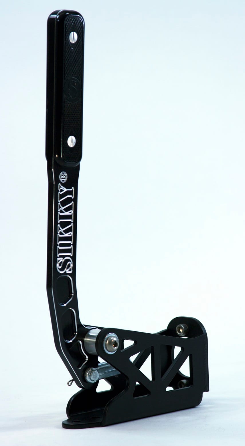 Sikky Reverse Mount Pull Back Style Hydraulic Handbrake - Black Handle