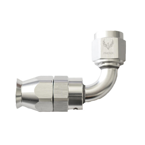 Phenix Industries Reusable PTFE Hose End -08 x 90°