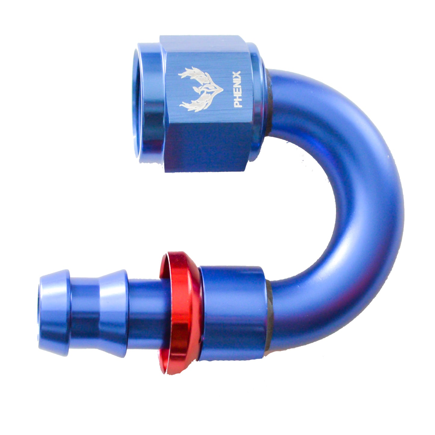 Phenix Industries Push-Lok Hose End -10 x 180°