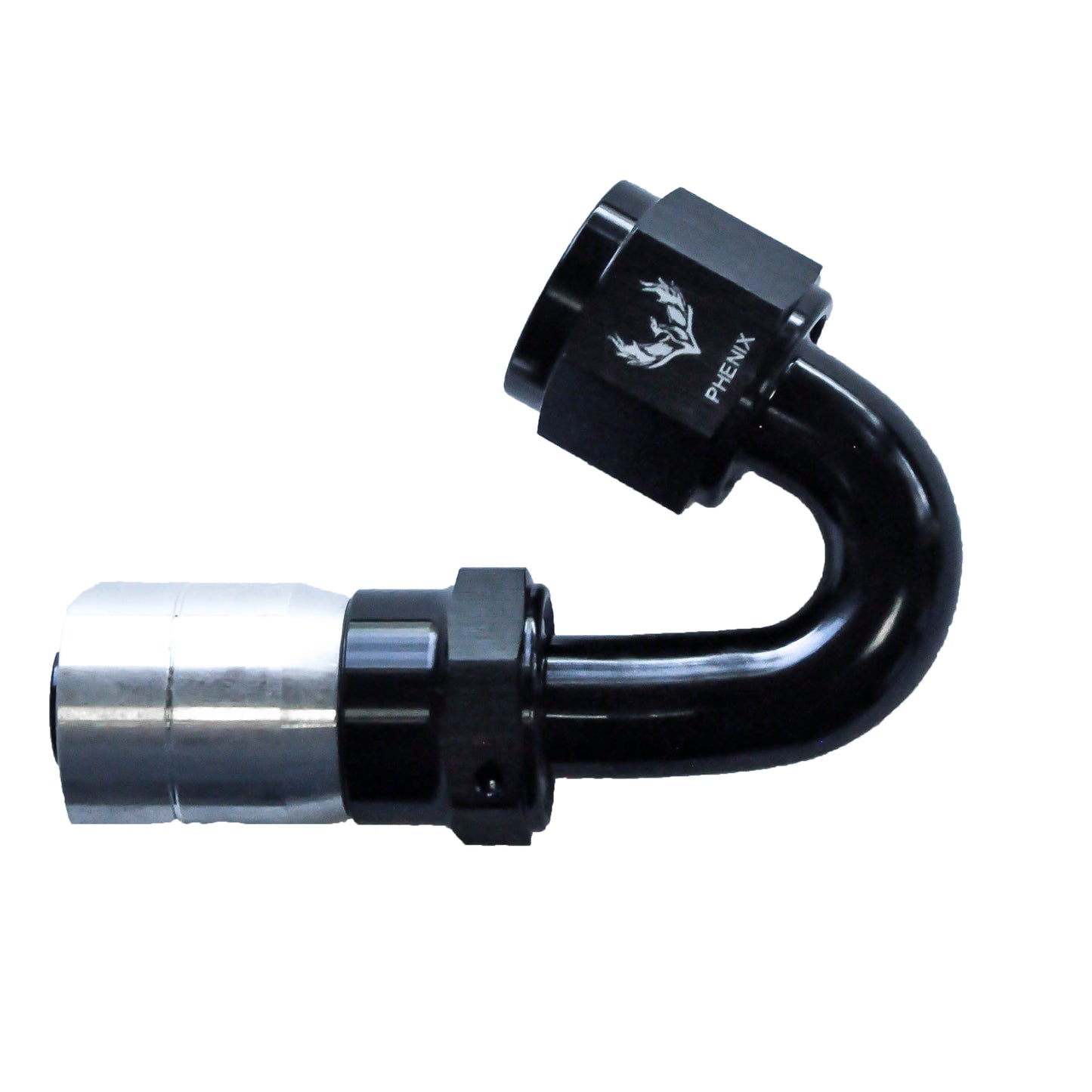 Phenix Industries Crimped Hose End -10 x 150°