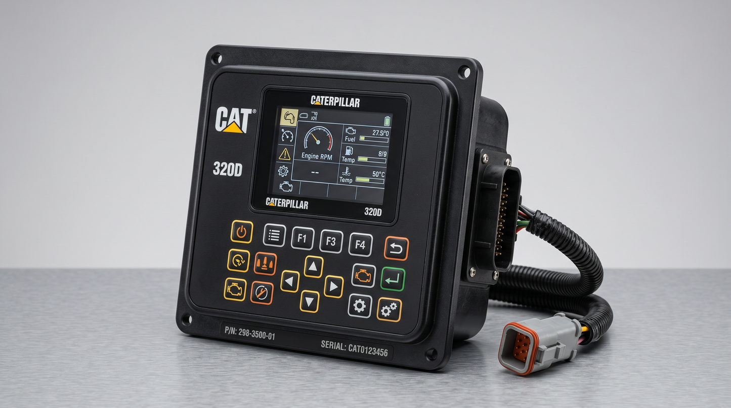 CAT 320D Control Panel