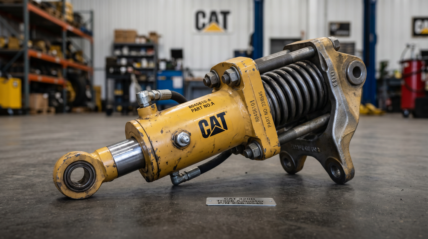 CAT 320D Track Adjuster