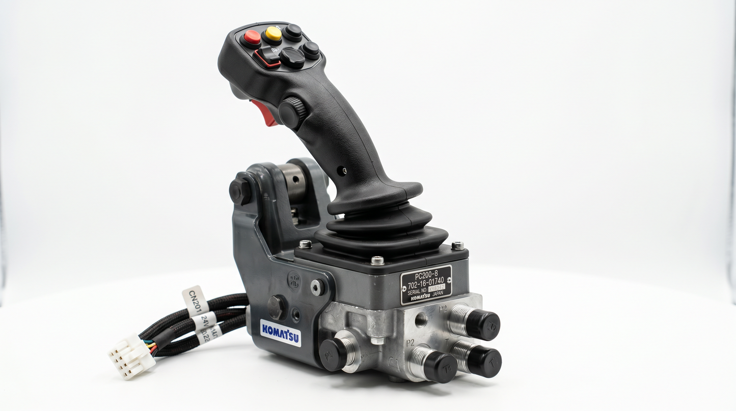 Komatsu PC200-8 Joystick Control
