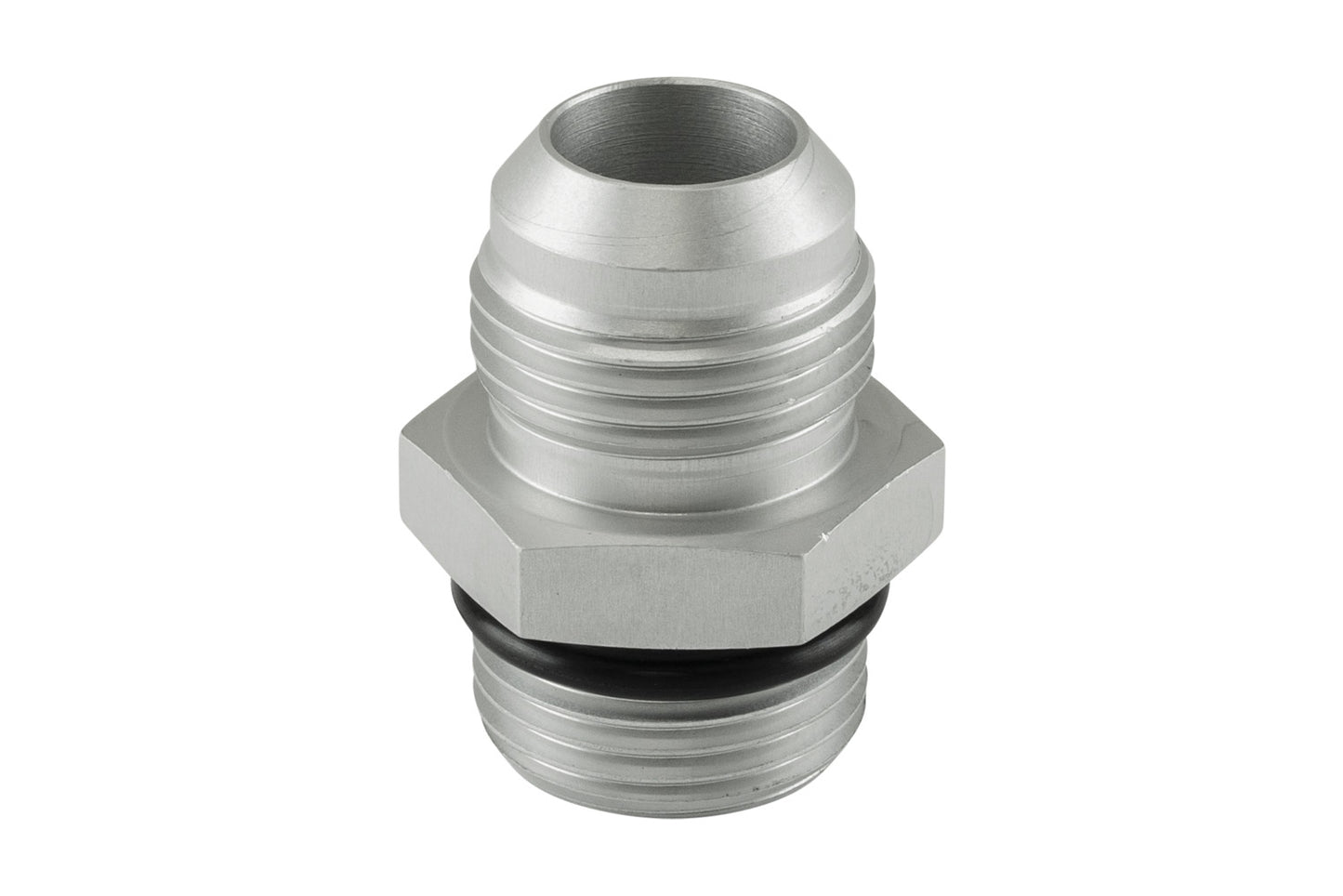 Turbosmart Fitting -12 AN Flare to -12 AN ORB Male Straight - Silver
