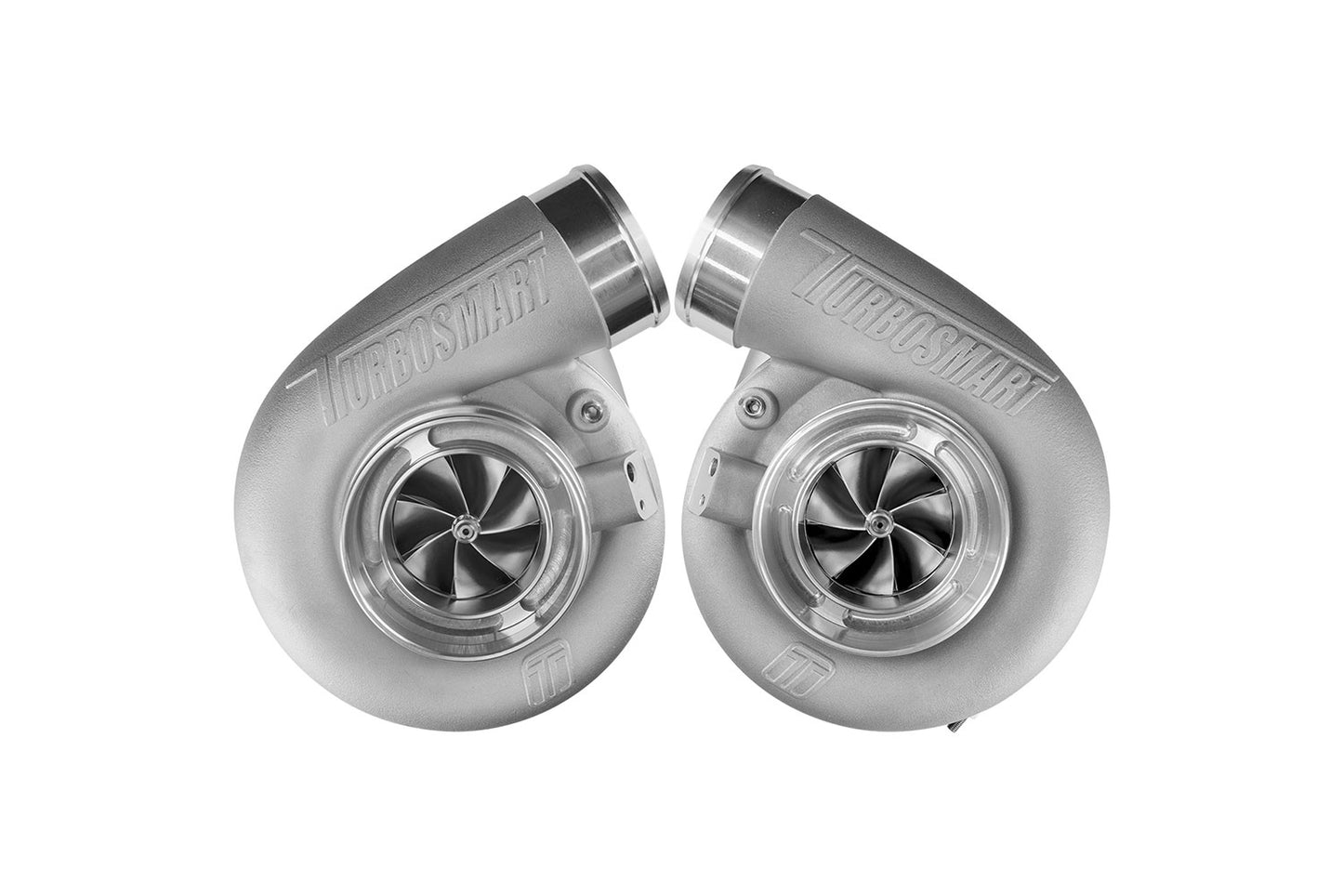 Turbosmart Mirror Twin Turbo Package - TS-1-7880C V-Band 0.96AR Oil Cooled Turbos