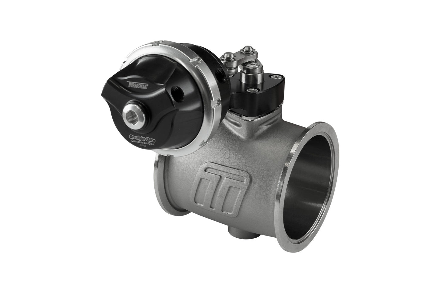 Turbosmart PSG76CG Pneumatic StraightGate76 Compressed Gas 7psi Black