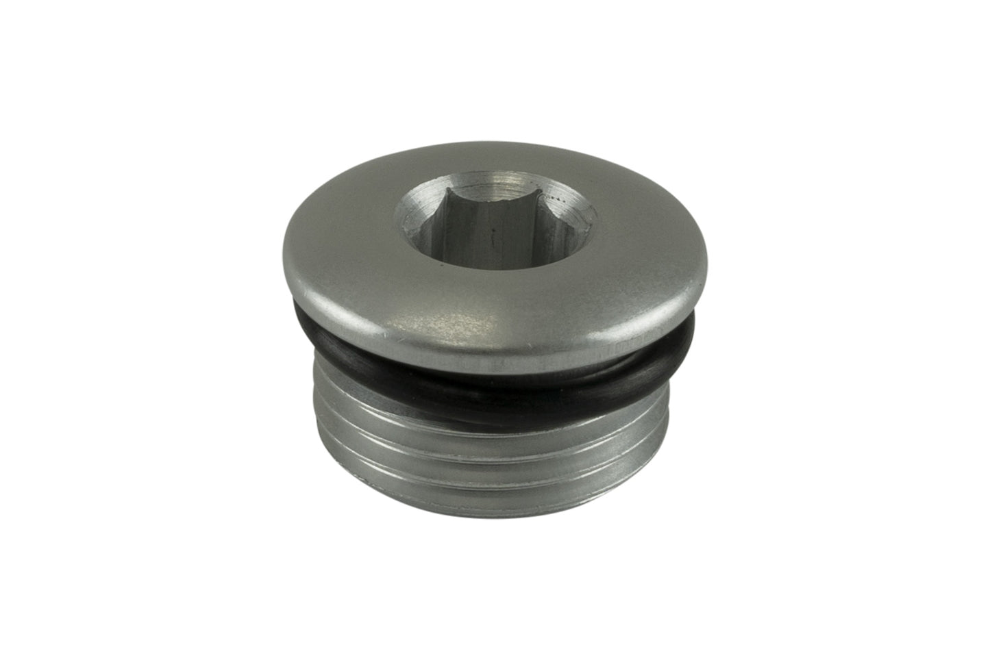 Turbosmart Fitting -8 AN ORB Blank - Silver