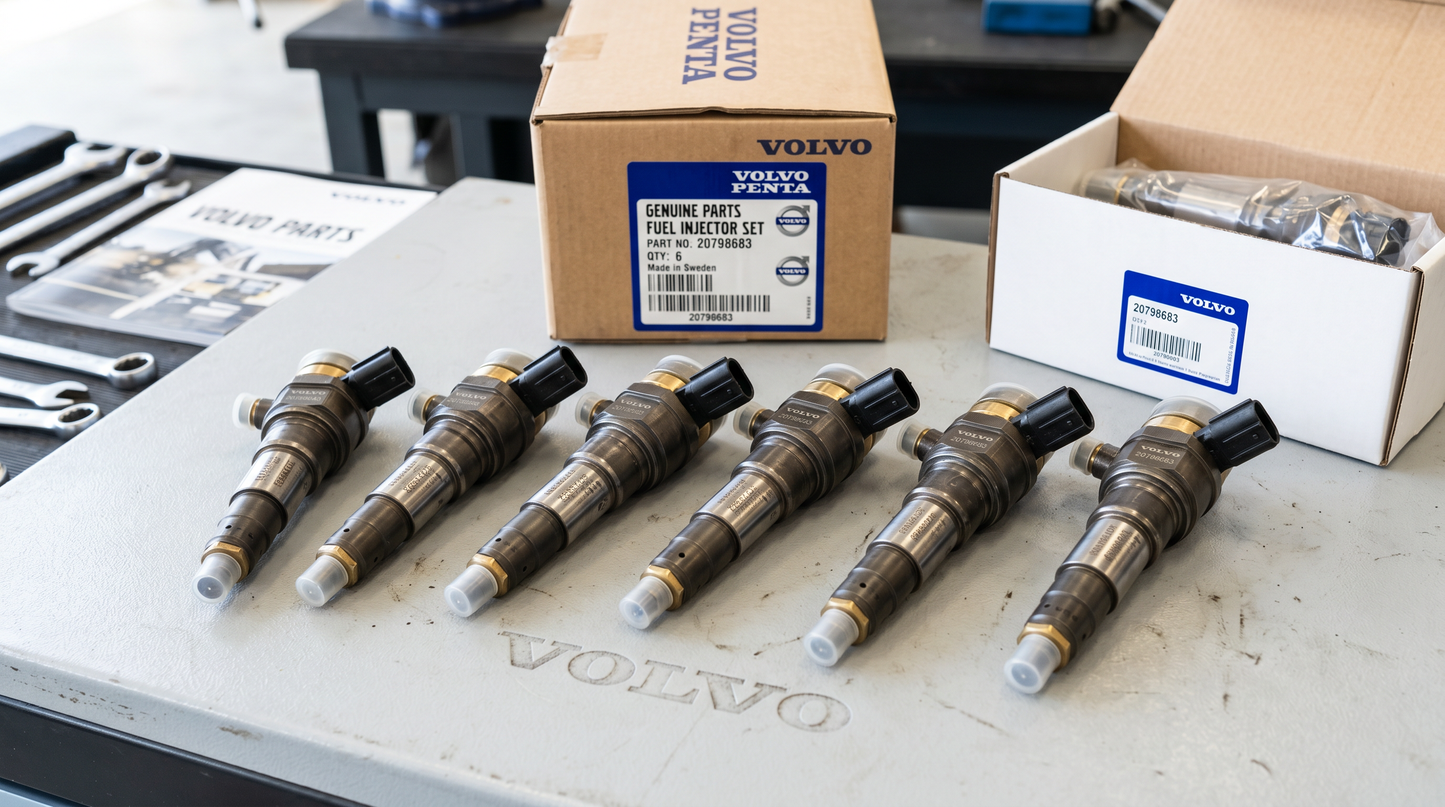 Volvo EC210C Fuel Injector Set