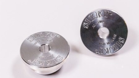 Sikky Solid Aluminum Transmission Crossmember Bushing Set (solid replacement bushing set for Sikky cross members)