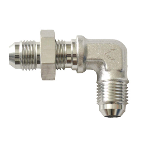 Phenix Industries 90° Bulkhead Flare Union -12
