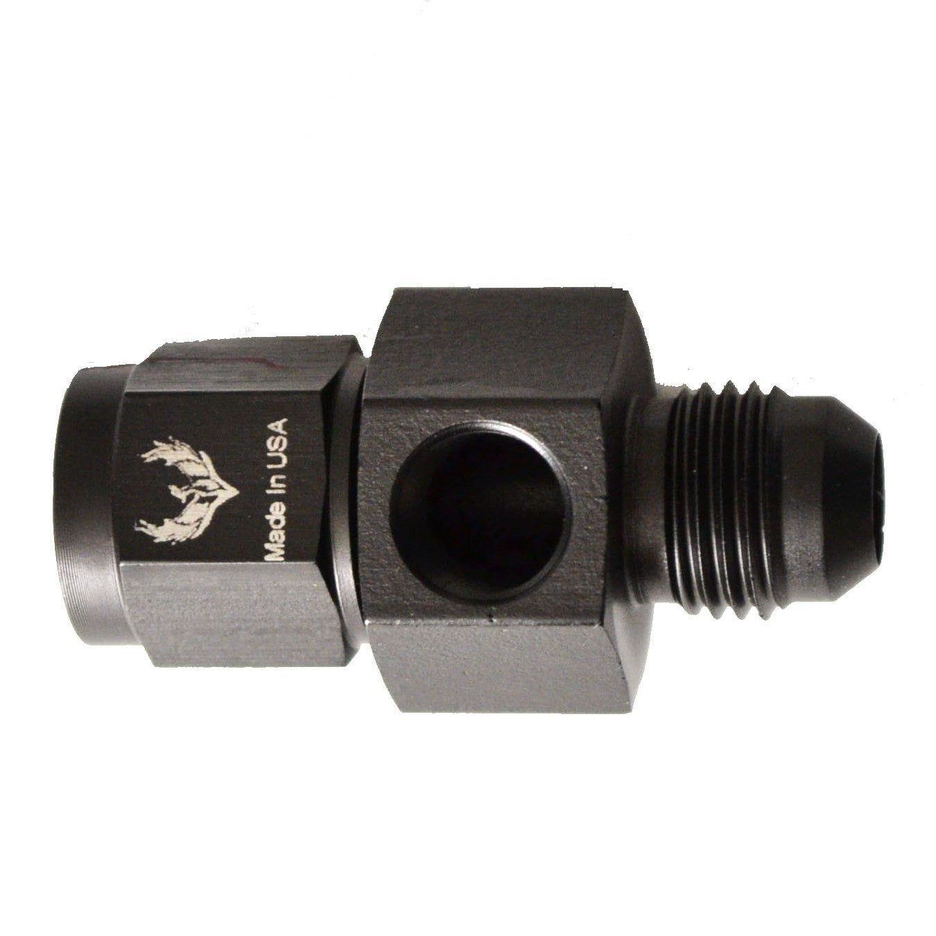 Phenix Industries Female Swivel to AN Male with 1/8 Port -12