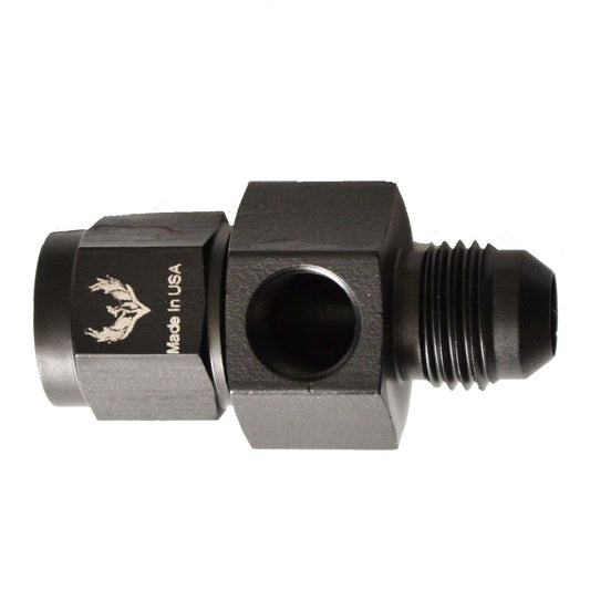 Phenix Industries Female Swivel to AN Male with 1/8 Port -12
