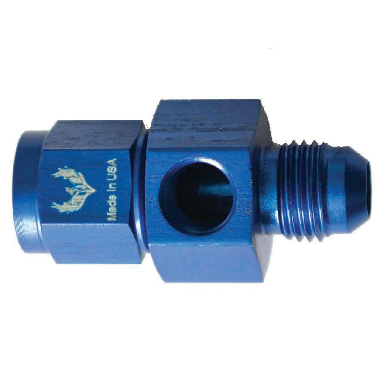 Phenix Industries Female Swivel to AN Male with 1/8 Port -12