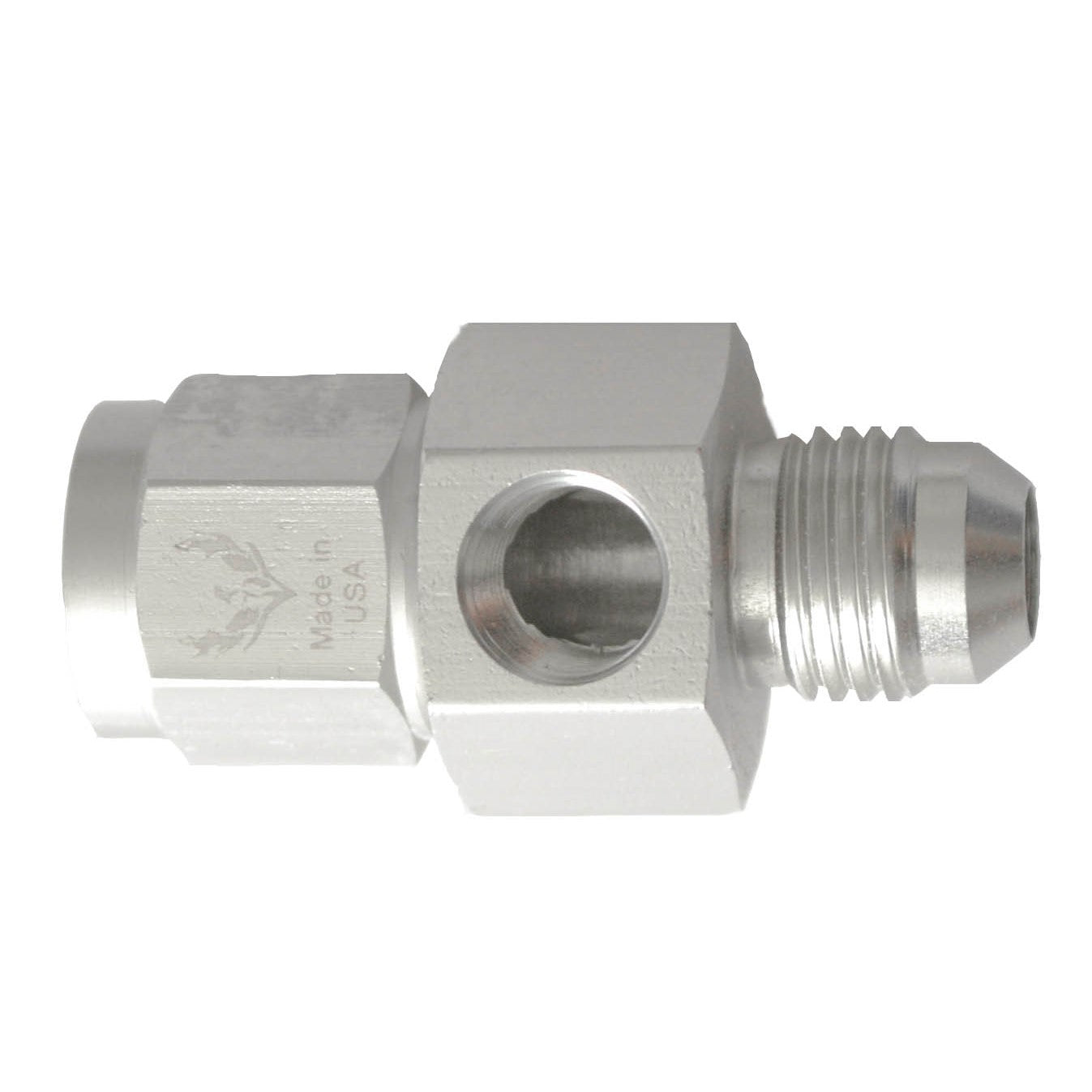 Phenix Industries Female Swivel to AN Male with 1/8 Port -16