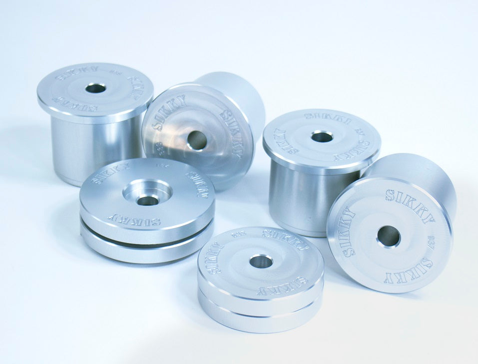 Sikky BMW E36 Solid Aluminium Subframe Bushing Set