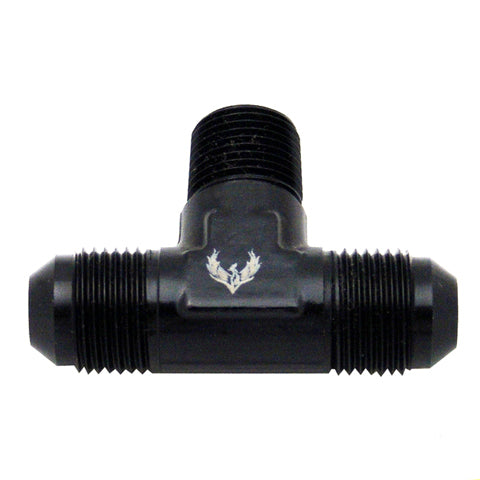Phenix Industries Flare to Pipe TEE on Branch  -16 | 3/4 NPT