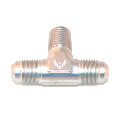 Phenix Industries Flare to Pipe TEE on Branch  -20 | 1 NPT