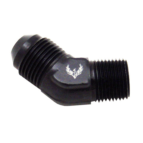 Phenix Industries 45° Flare to Pipe Elbow -12 | 1 NPT