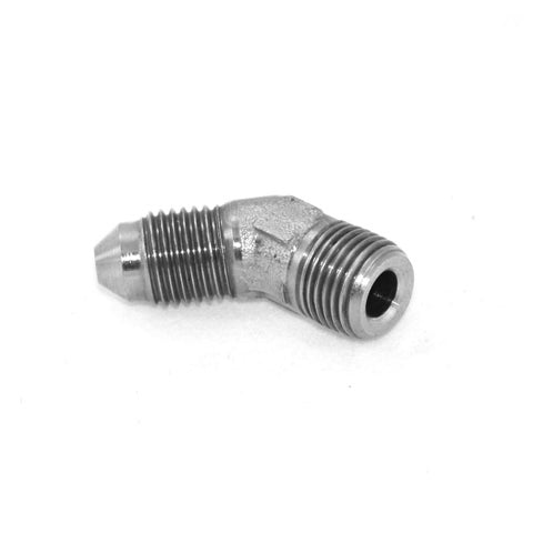 Phenix Industries 45° Flare to Pipe Elbow -12 | 1 NPT