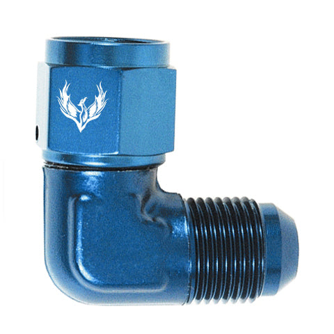 Phenix Industries Female to Male AN Swivel Forged Elbow -10 | 90°