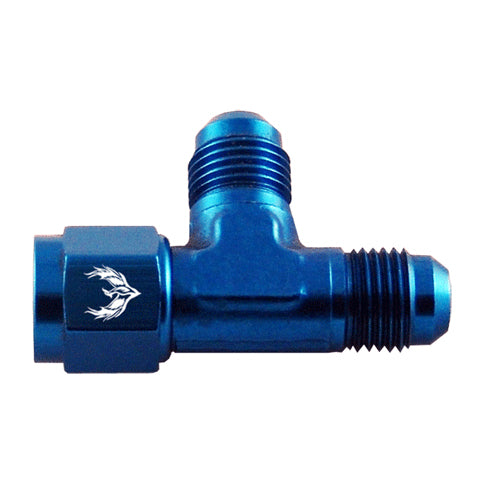 Phenix Industries AN Flare TEE to Female Swivel On Run -12