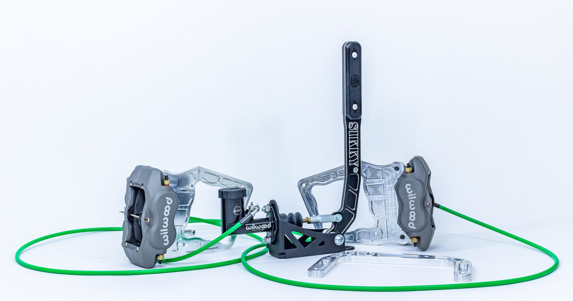 Sikky Dual Caliper Bracket kit for S550 Mustang GT