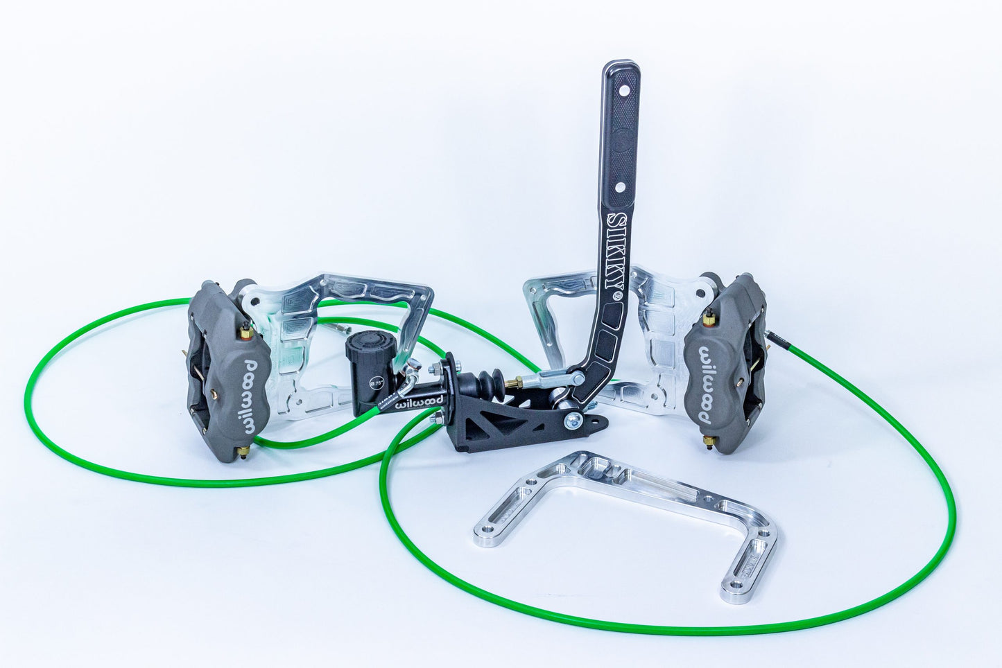 Sikky Dual Caliper Bracket kit for S550 Mustang GT