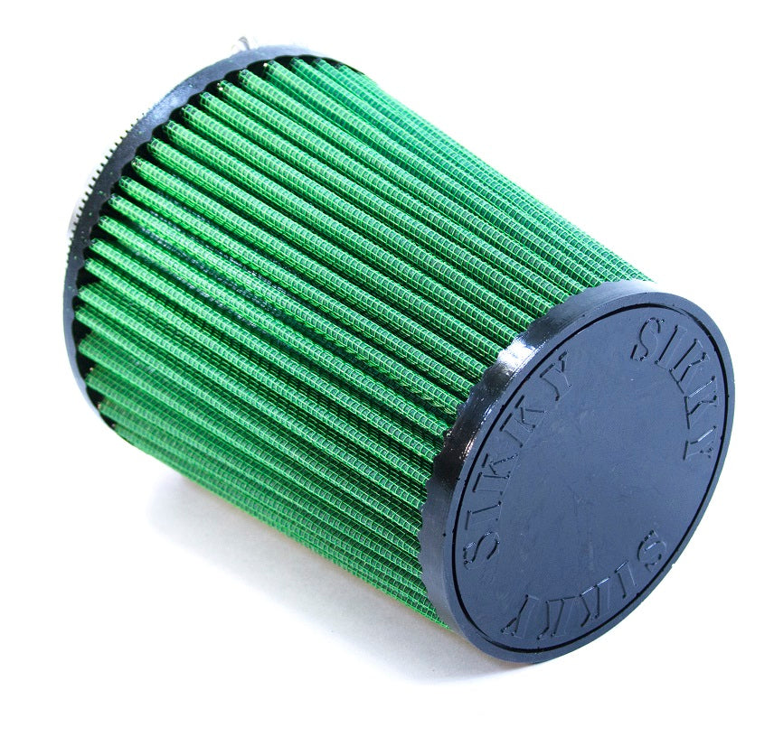 Sikky Air Filter Style 2- Green - Cone Style