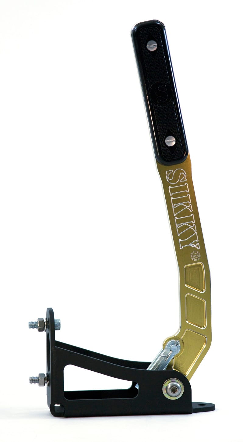 Sikky Pull-Back Style Hydraulic Handbrake - Gold Handle