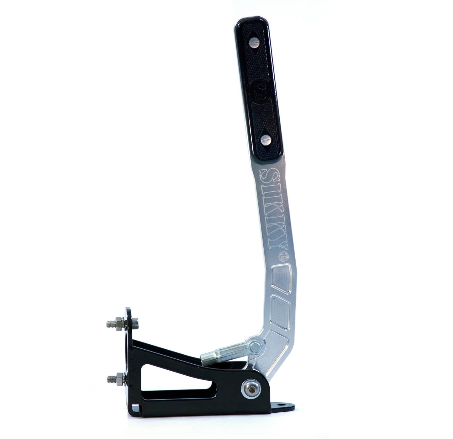 Sikky Pull-Back Style Hydraulic Handbrake - Silver Handle