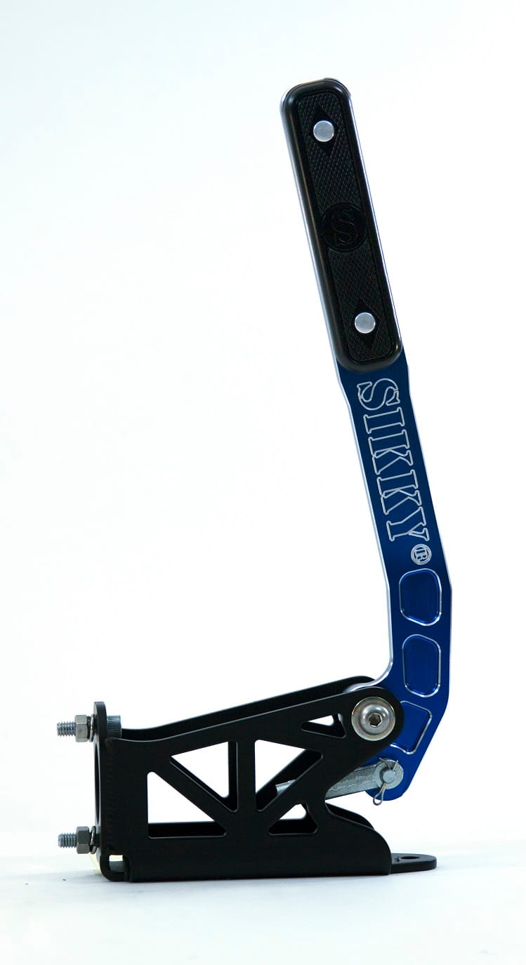 Sikky Reverse Mount Pull Back Style Hydraulic Handbrake - Blue Handle