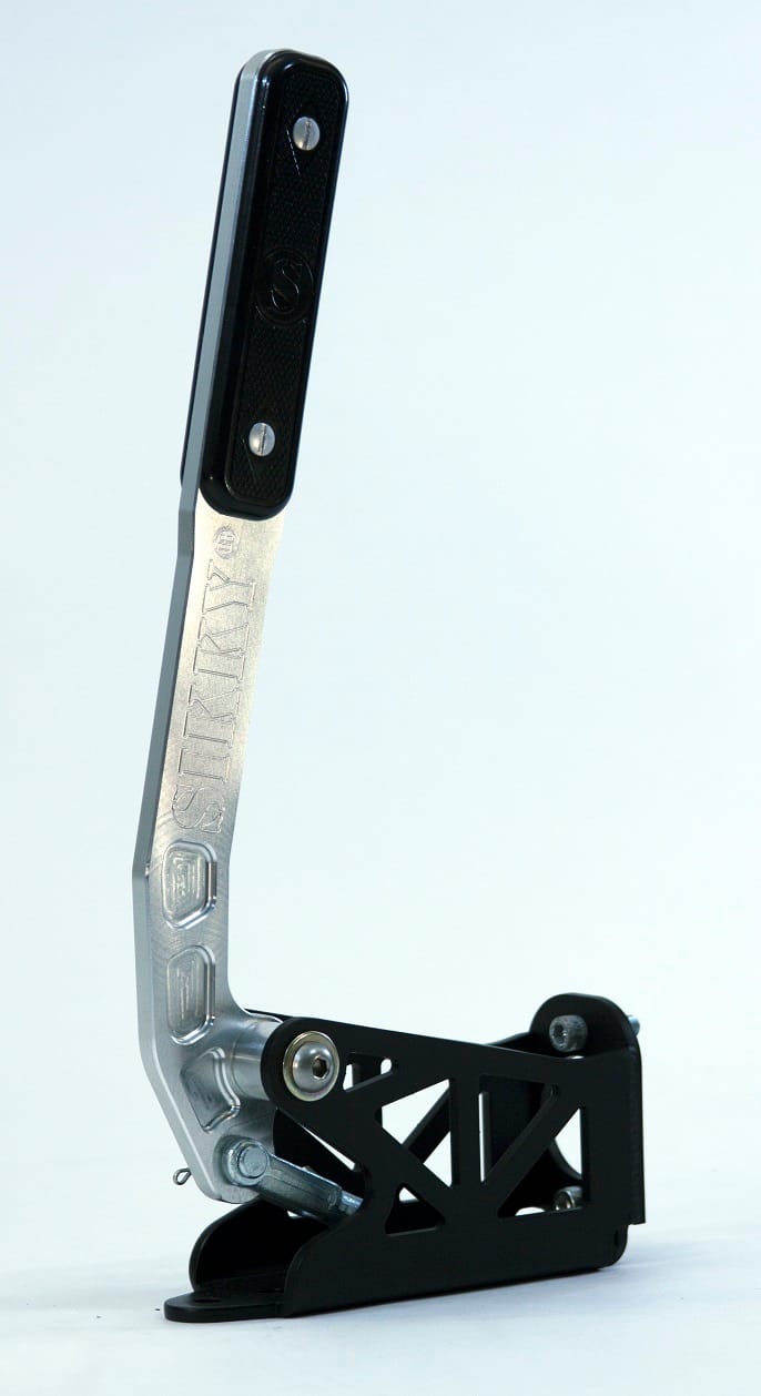 Sikky Reverse Mount Pull Back Style Hydraulic Handbrake - Silver Handle