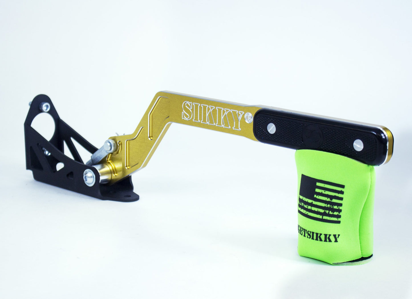 Sikky Pull-Up Style Hydraulic Handbrake - Gold Handle