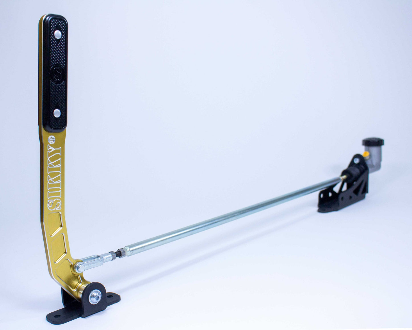 Sikky Pull-Back Style Hydraulic Handbrake - Gold Handle Relocation Rod