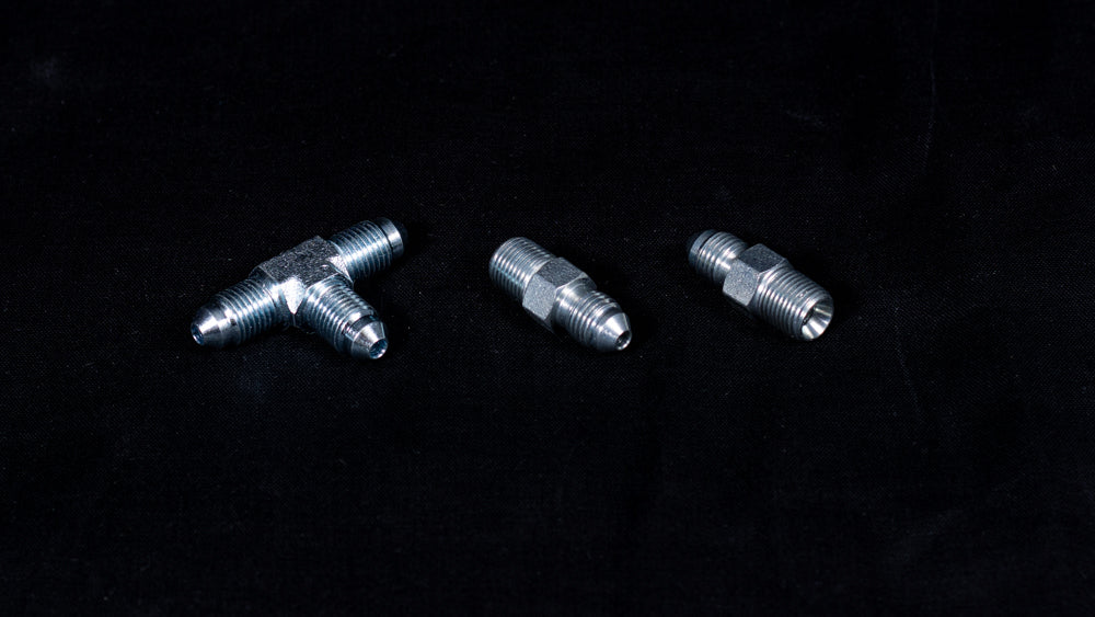 Sikky S550 Dual caliper line kit for standard Sikky Hydraulic hand brakes (for wilwood Brake Caliper Threads)