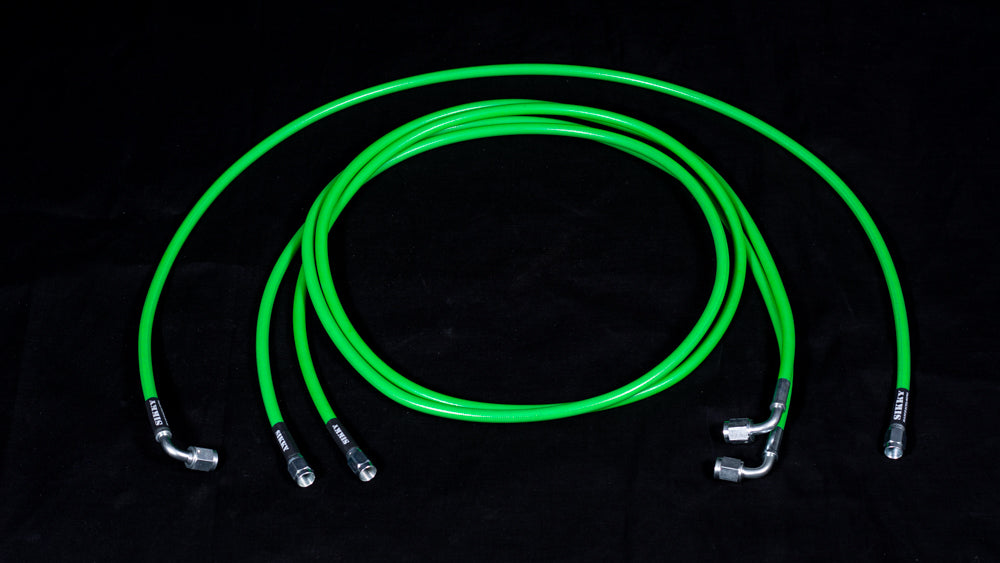 Sikky S550 Dual caliper line kit for standard Sikky Hydraulic hand brakes (for wilwood Brake Caliper Threads)