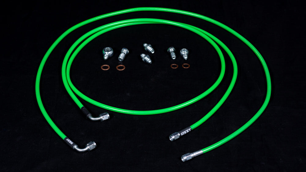 Sikky Mazda RX7 FD Pass Through Line Kit (For standard pull back handbrake)