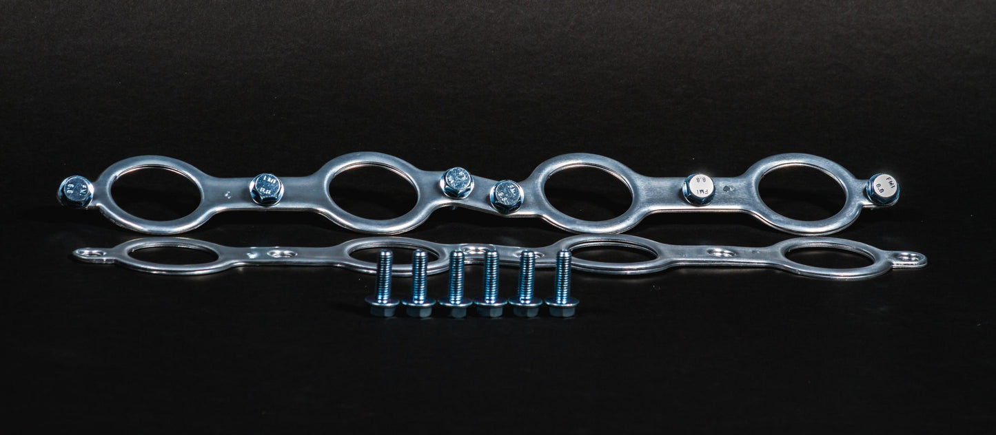 Sikky Sikky LS Header Flange Gasket Set Includes: 2 Multi Layer Gaskets and 12 Bolts