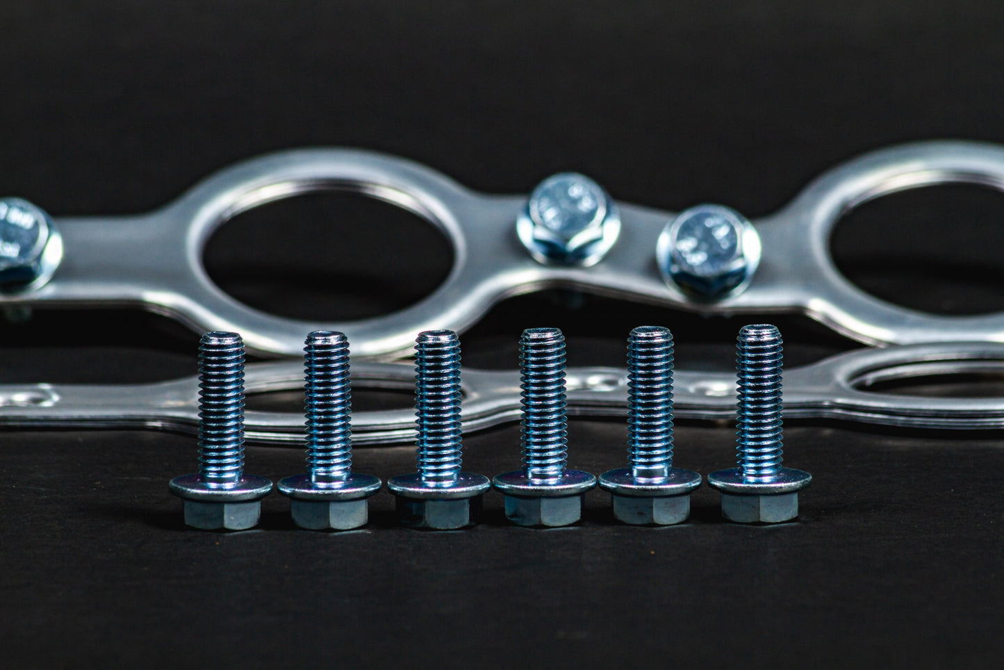 Sikky Sikky LS Header Flange Gasket Set Includes: 2 Multi Layer Gaskets and 12 Bolts