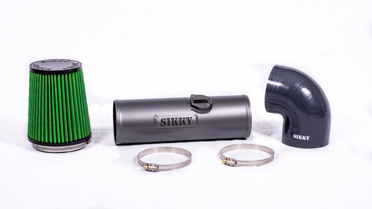 Sikky Universal LS3 Swap Intake System Straight with Card Style MAF flange  12" Long