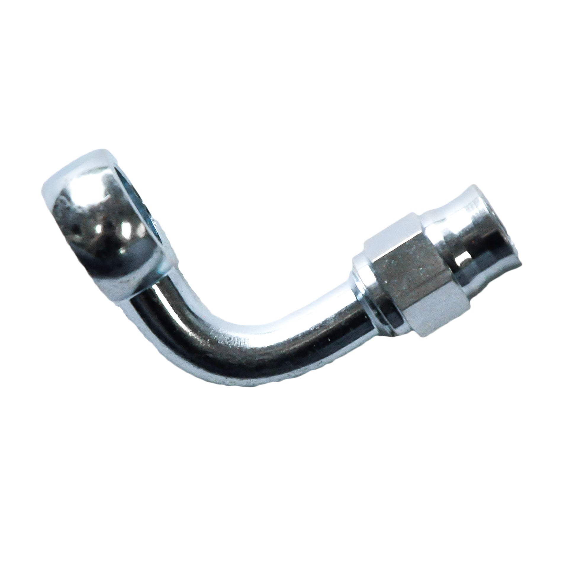 Phenix Industries Reusable Banjo Hose End -03 x 10MM x 90° Stainless