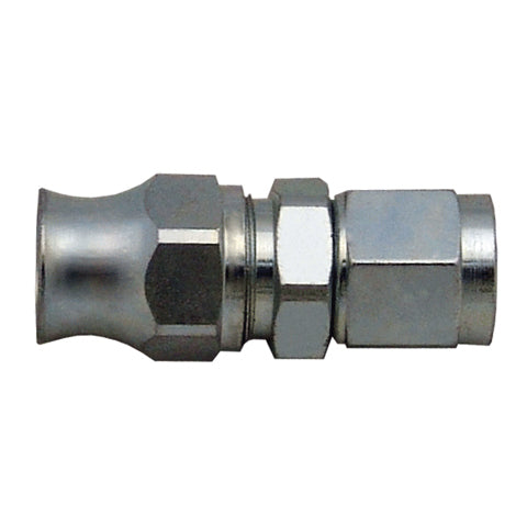 Phenix Industries Reusable PTFE Hose End -06 Straight Stainless