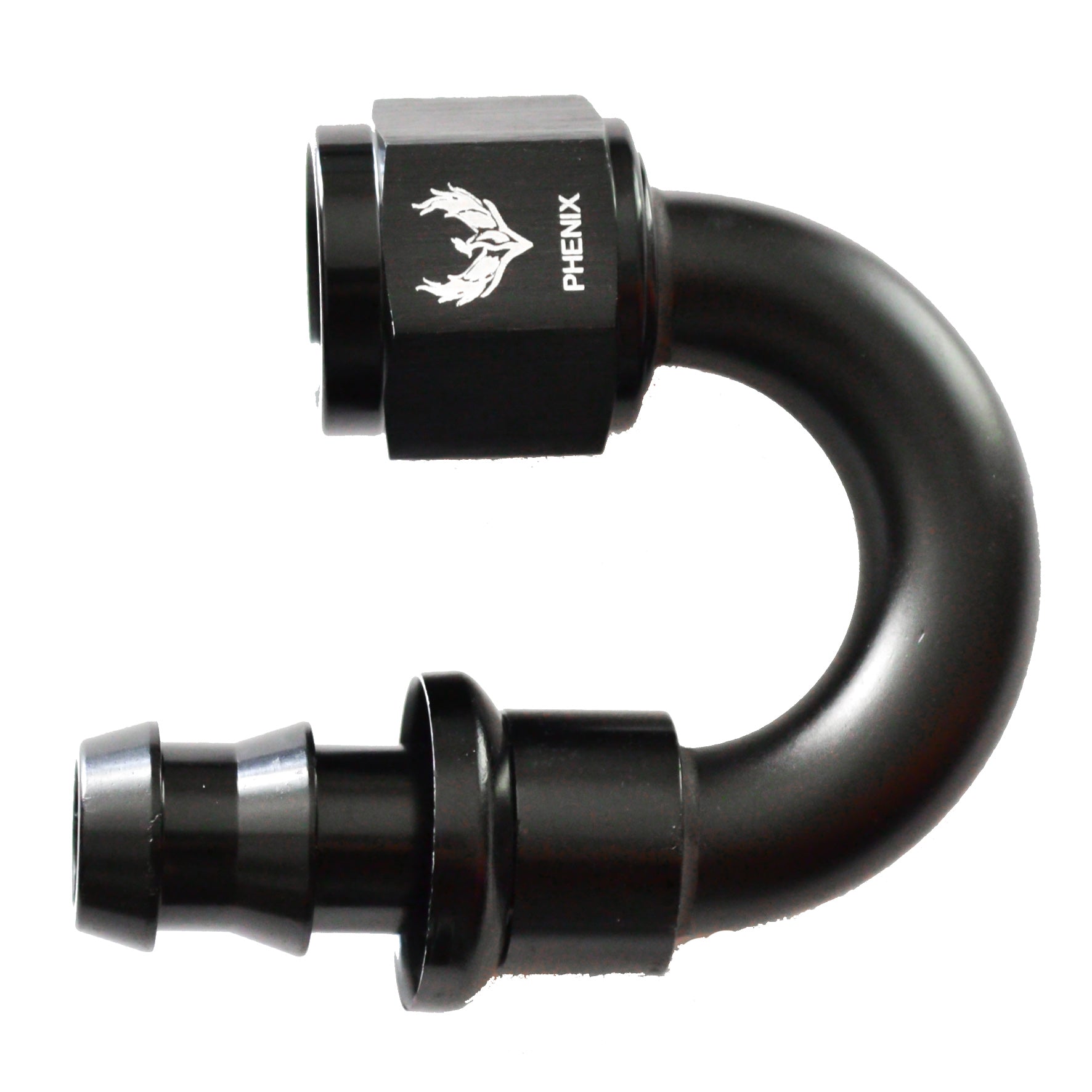 Phenix Industries Push-Lok Hose End -10 x 180°