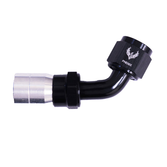 Phenix Industries Crimped Hose End -08 x 60°