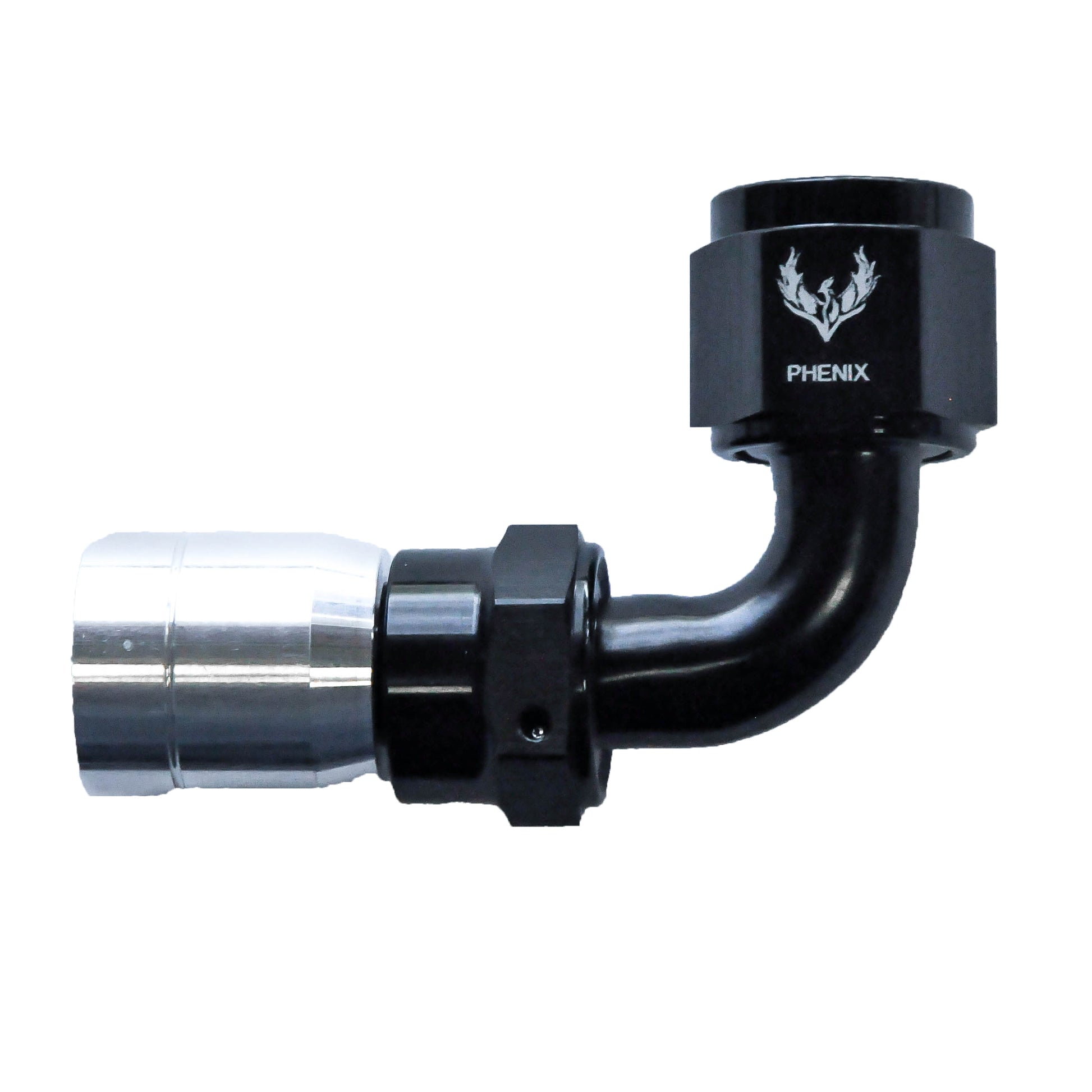 Phenix Industries Crimped Hose End -12 x 90°