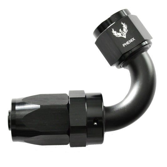 Phenix Industries Compression Swivel Hose End -04 x 120°