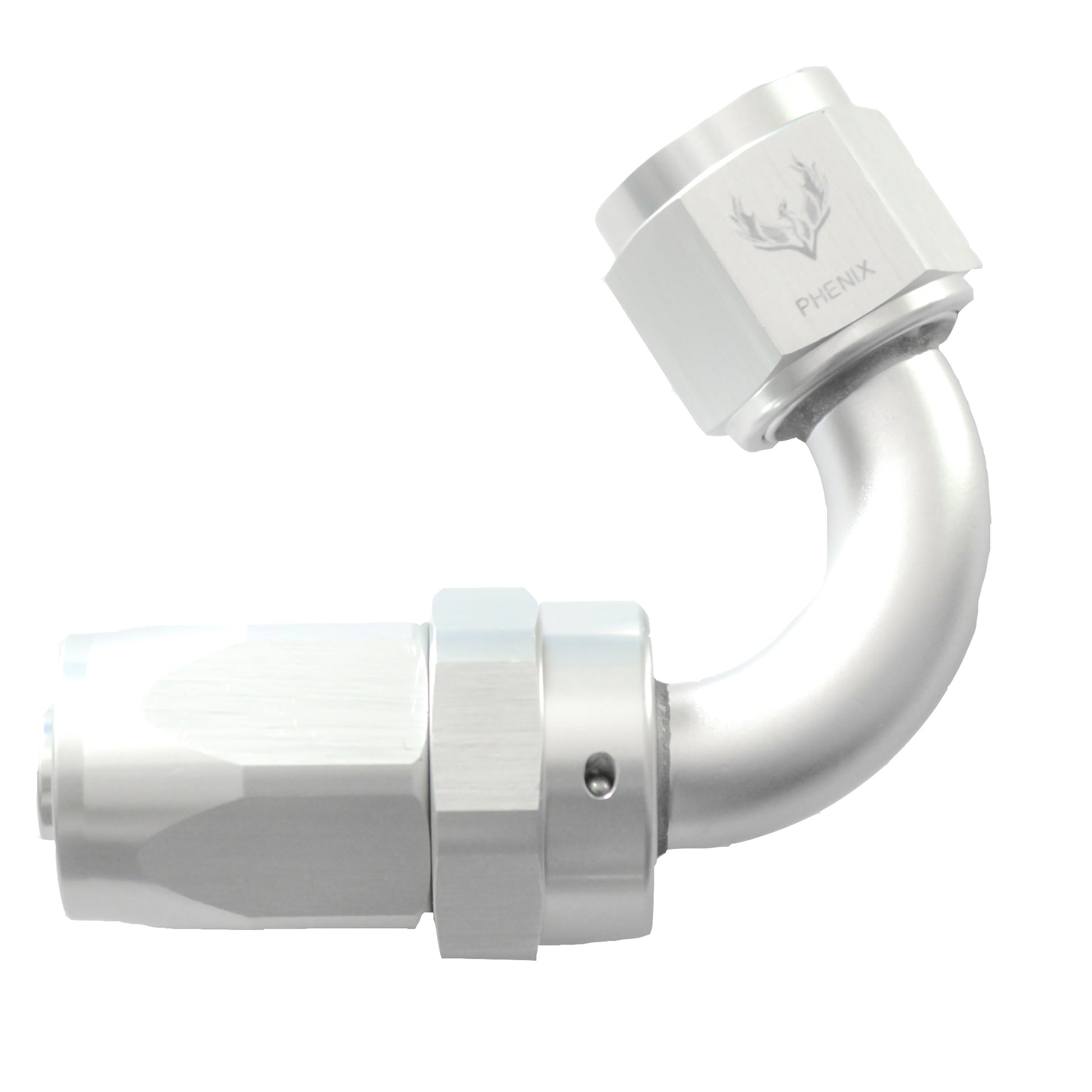 Phenix Industries Compression Swivel Hose End -08 x 120°