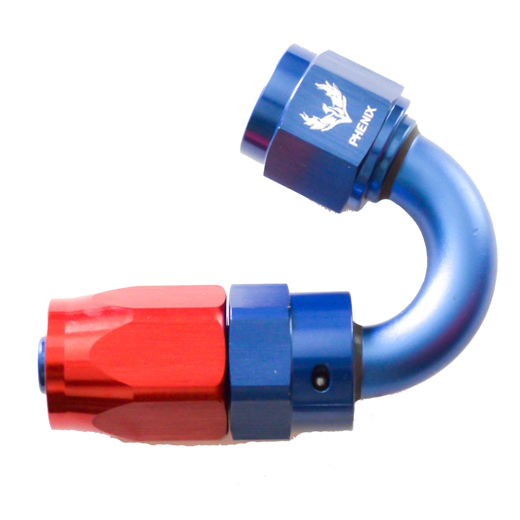 Phenix Industries Compression Swivel Hose End -10 x 150°