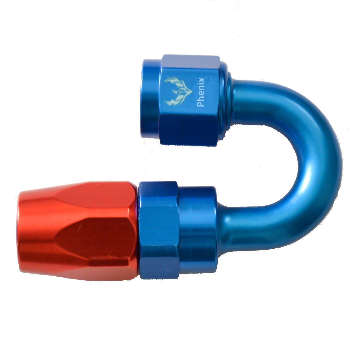 Phenix Industries Compression Swivel Hose End -08 x 180°